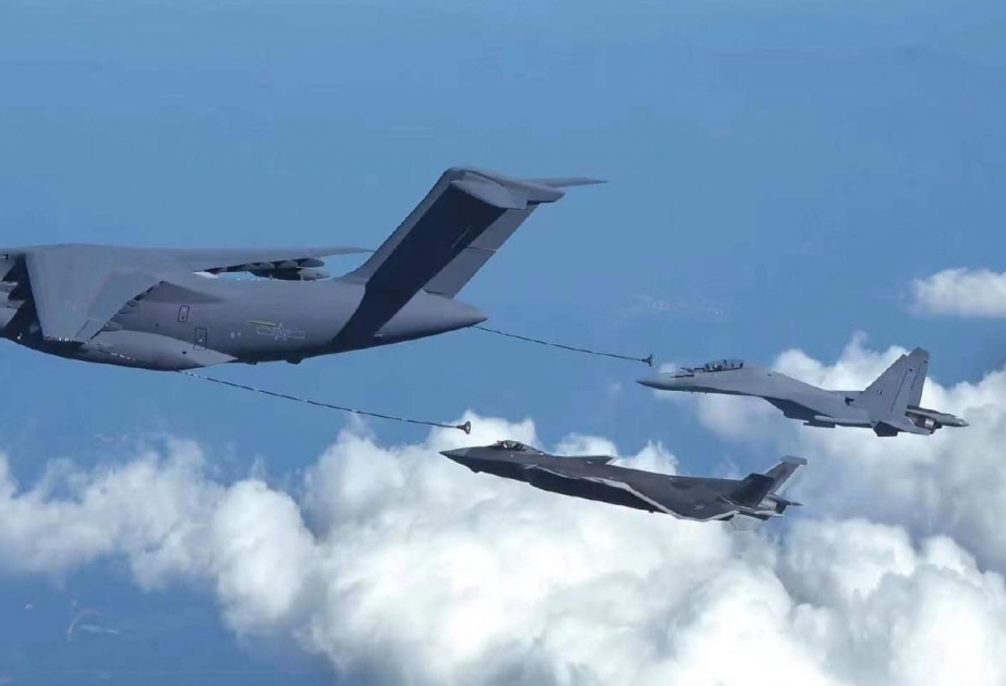 China's YY-20, J-20 and J-16 aircraft shown in picture for first time
