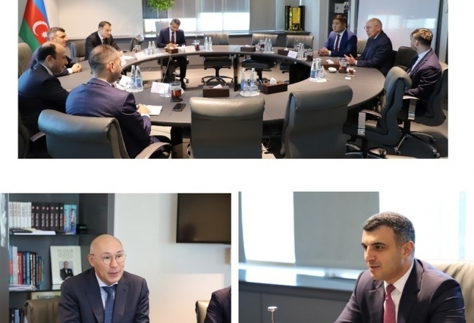 阿塞拜疆中央银行与阿斯塔纳国际金融中心讨论合作的可能性