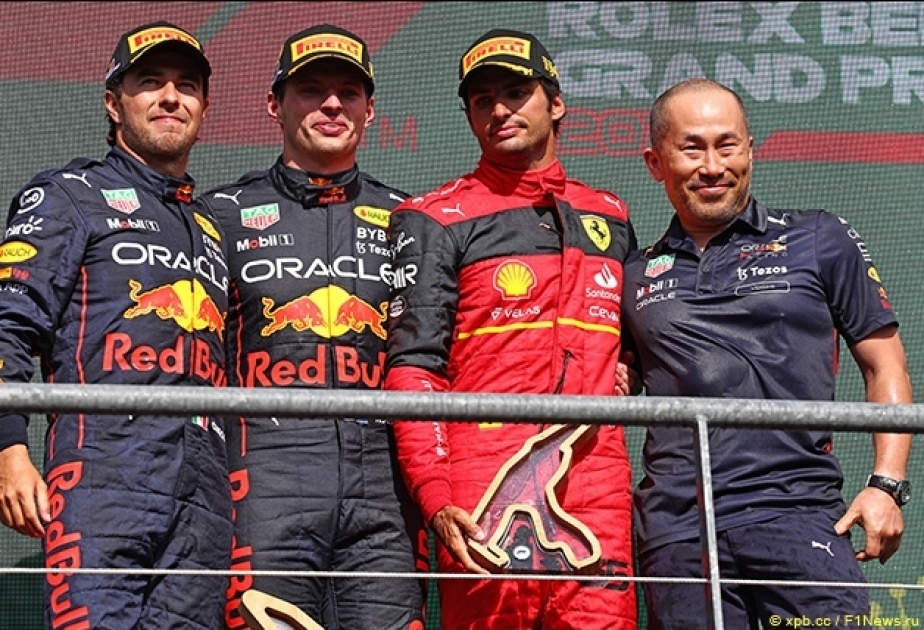 Verstappen cruises to Belgian Grand Prix victory from P14 as Perez completes Red Bull 1-2