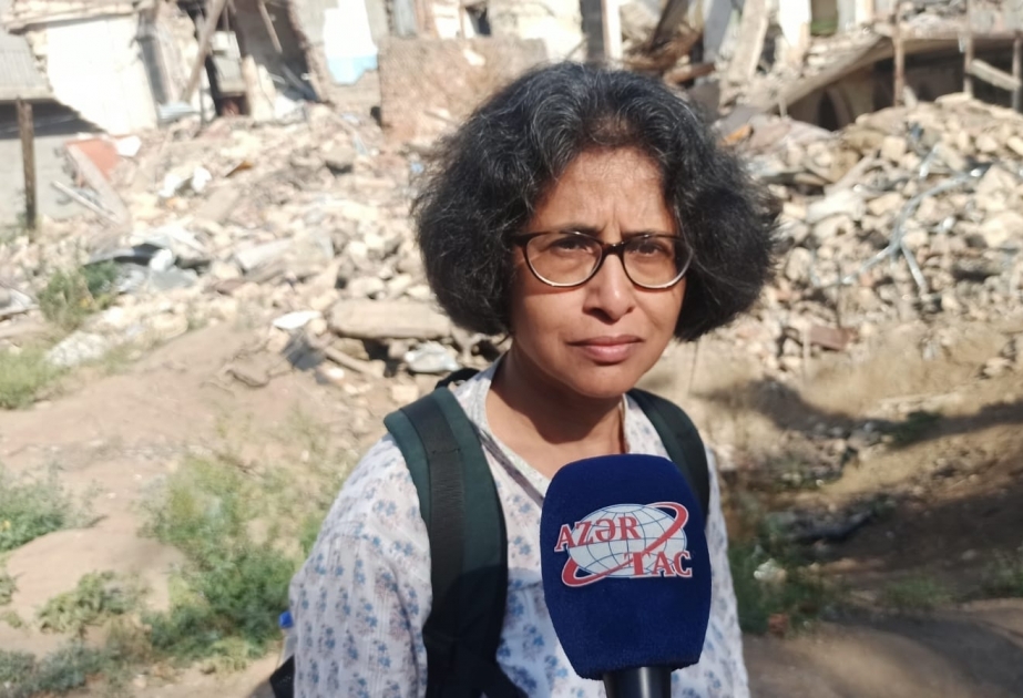 Representante de American Television News: Nos encontramos ante un panorama espeluznante en las tierras liberadas de Azerbaiyán