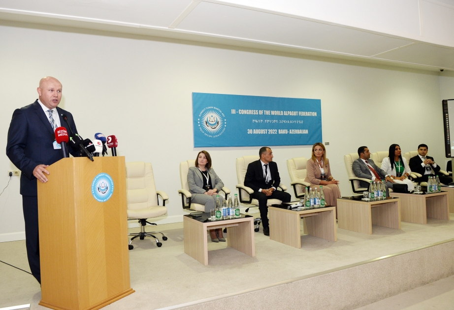 Bakıda Dünya Alpaqut Federasiyasının üçüncü qurultayı keçirilib