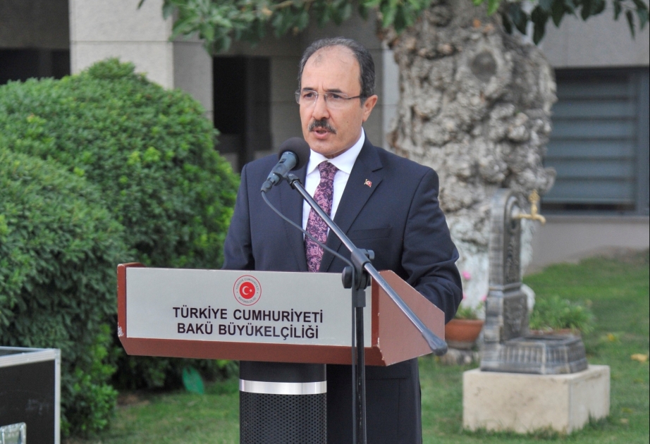 Bakıda Türkiyənin Zəfər bayramı qeyd edilib