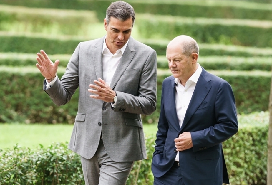 Los líderes de España y Alemania discuten alternativas al gas ruso