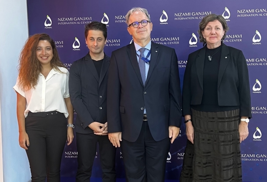 Посол Латвии в Азербайджане посетил Международный центр Низами Гянджеви