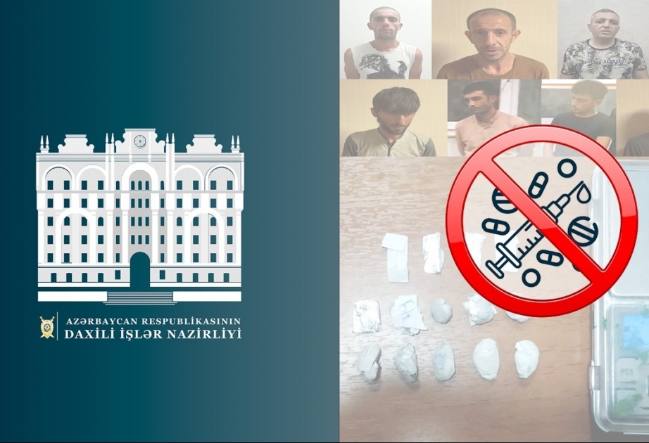 Yasamal rayonunda “Sovetski” və Qədirli küçələrində narkotik vasitələrin qanunsuz dövriyyəsi ilə məşğul olan 8 nəfər saxlanılıb VİDEO