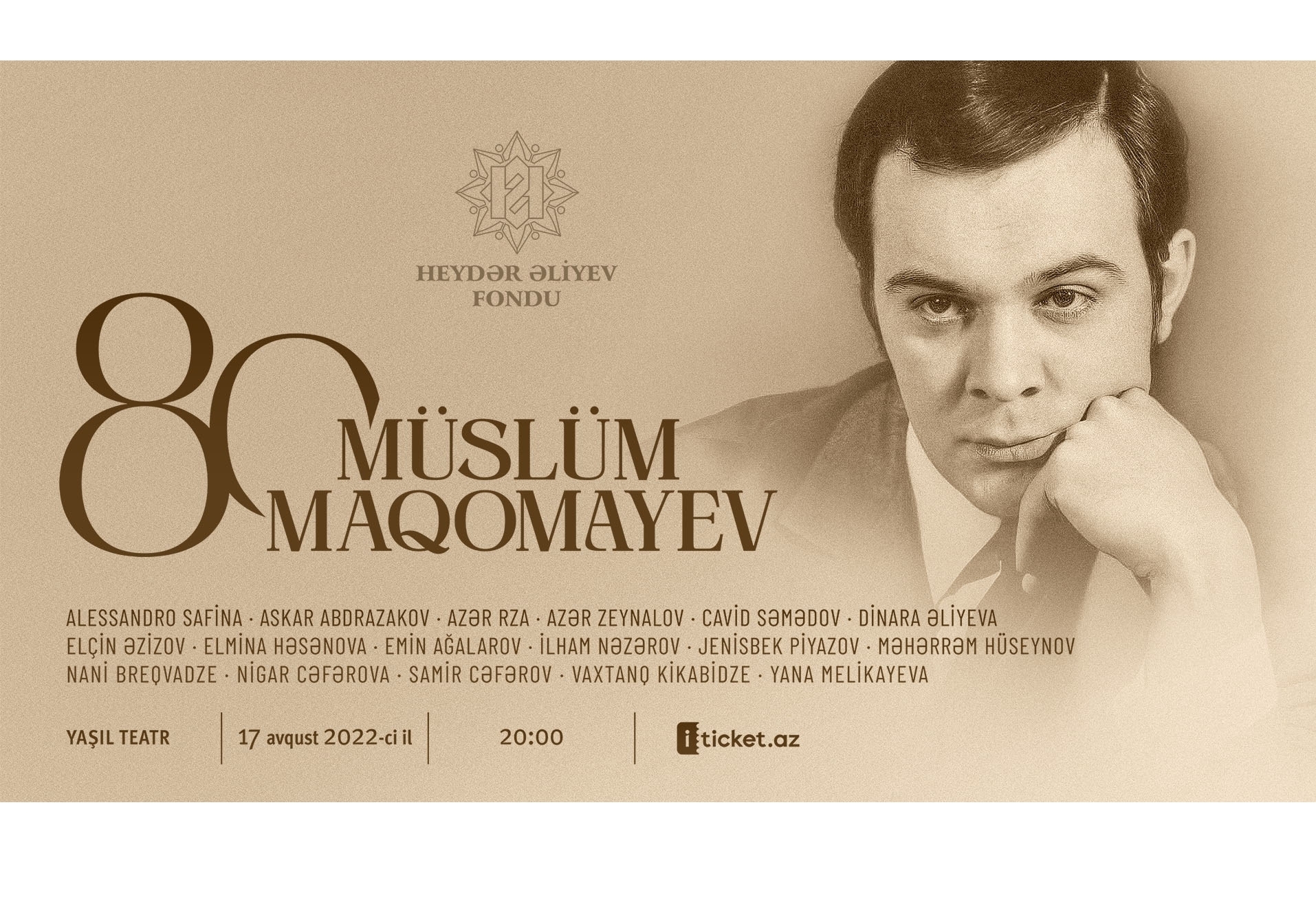 Концерт к 80-летию со дня рождения Муслима Магомаева