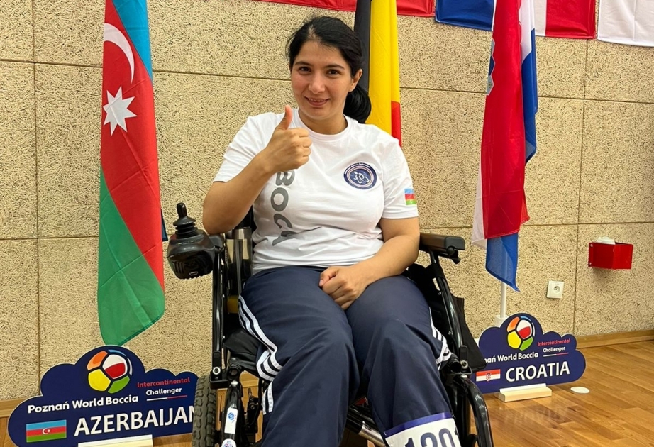 Atletas paralímpicos de Azerbaiyán ganan dos medallas en "World Boccia Challenger de Poznan 2022"