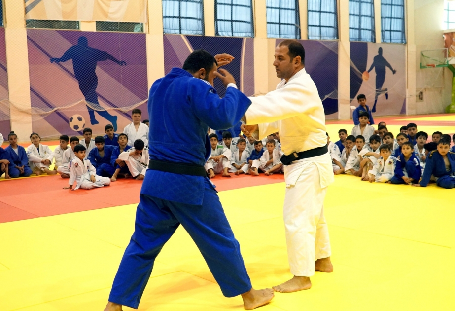 Region cüdoçuları üçün ustad dərsləri təşkil olunub