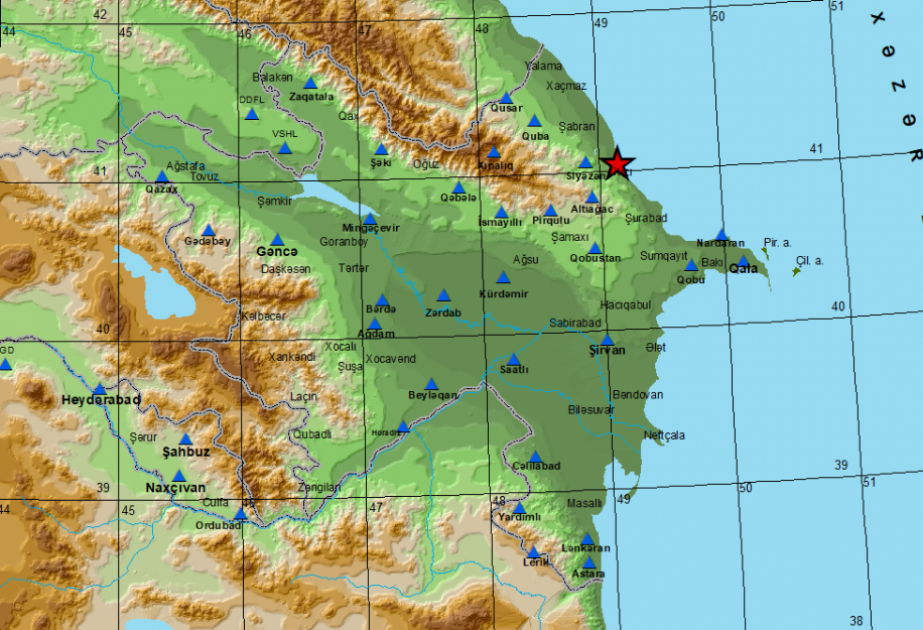 Magnitude 3.4 quake jolts Azerbaijan’s Aghsu district