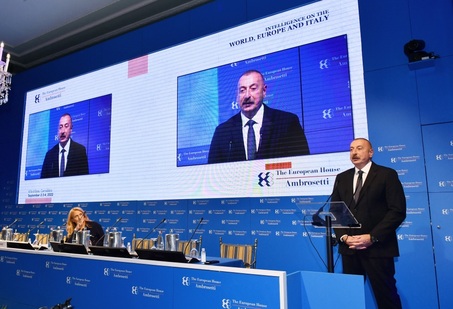 Azərbaycan Prezidenti: Artan enerji tələbatını ödəmək üçün sıx əməkdaşlığa və koordinasiyaya ehtiyac var