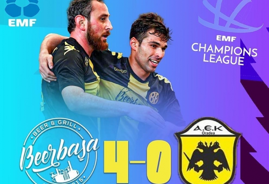 “Beerbaşa” komandası EMF Çempionlar Liqasının səkkizdəbir final mərhələsinə yüksəlib
