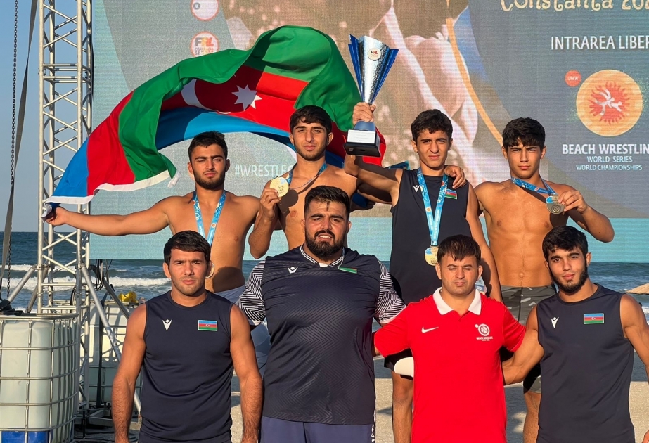 Championnats du monde de lutte de plage : l'équipe d’Azerbaïdjan U17 termine première