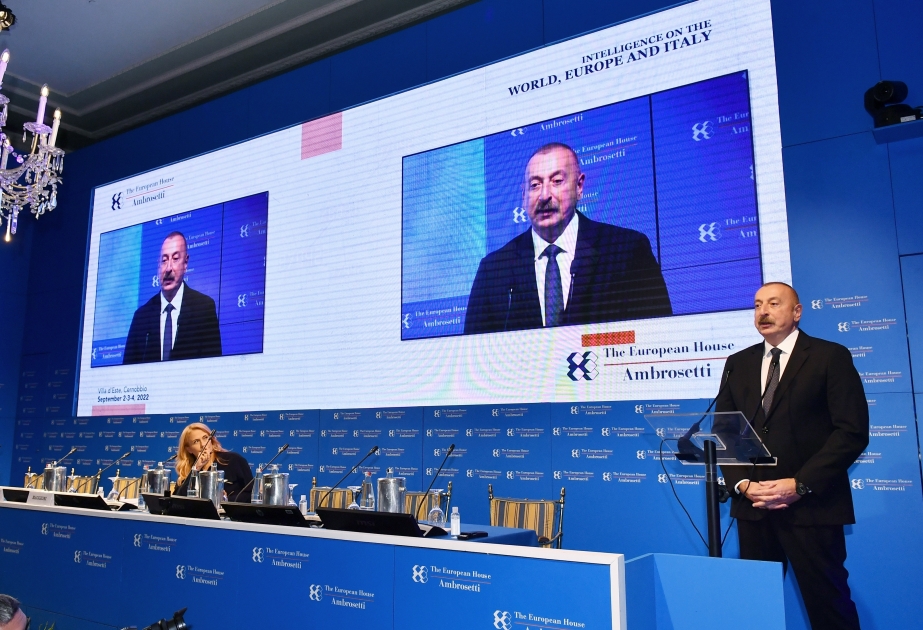 Präsident Ilham Aliyev: Zwischen Aserbaidschan und der EU unterzeichnete Memorandum ist Roadmap für künftige Zusammenarbeit im Energiebereich