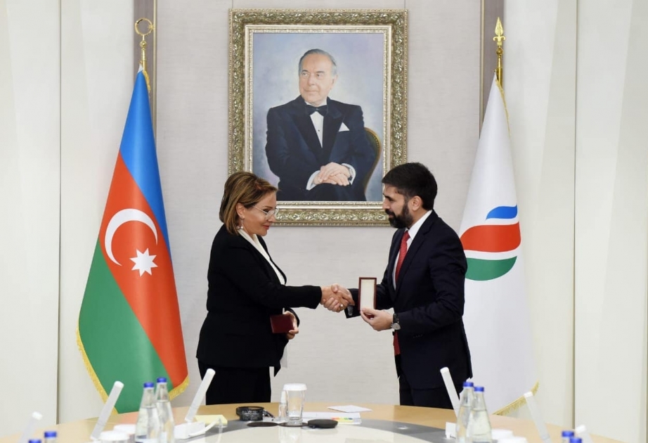 Вице-президенту SOCAR Рафиге Гусейнзаде вручен орден «Шохрат»