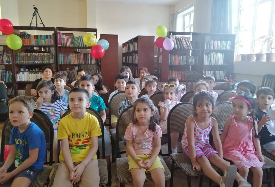 В библиотеке Наримановского района прошел «Час мультипликационных фильмов» для детей