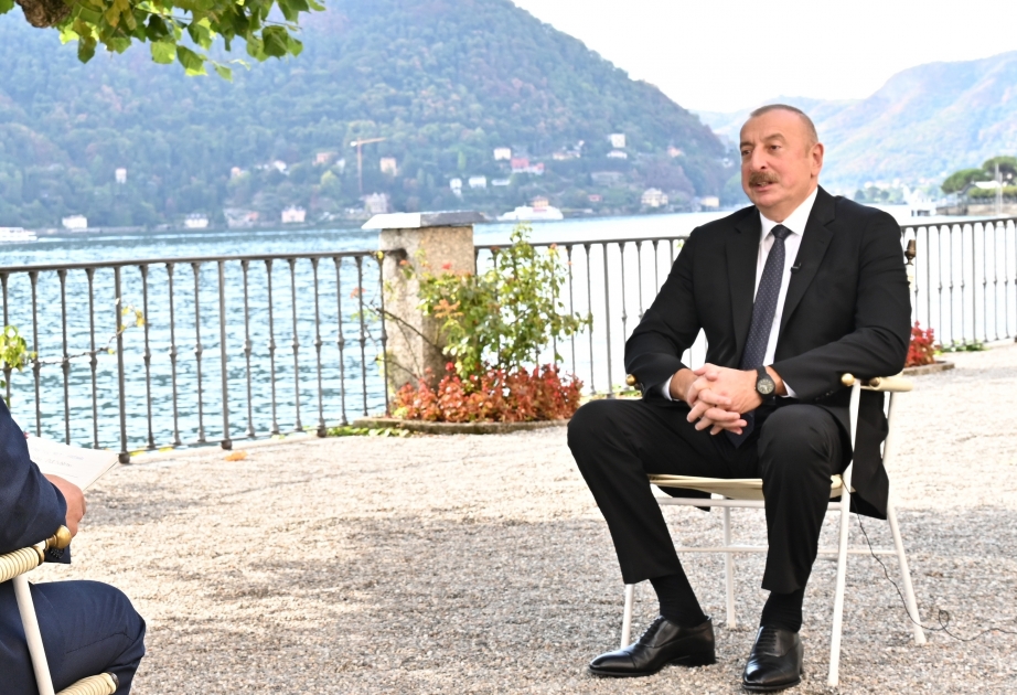 Президент Азербайджана: Мы не ставим перед собой такую цель, как конкурировать с российским газом на европейском рынке