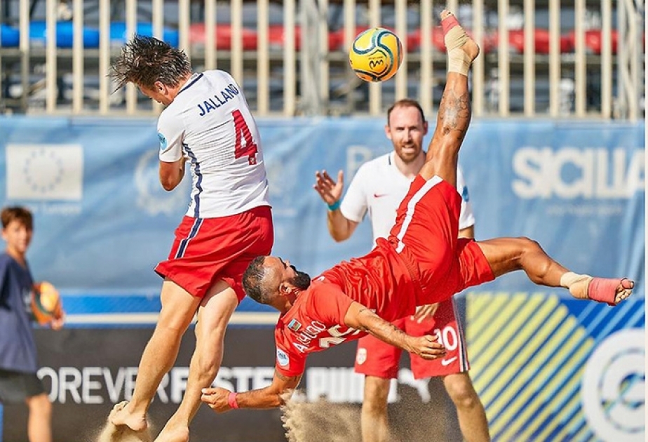Çimərlik futbolu üzrə Azərbaycan millisi Moldova yığmasına qalib gəlib
