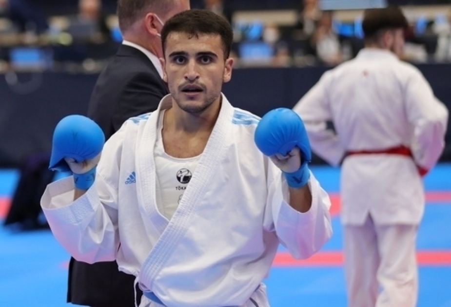 لاعب الكاراتيه الأذربيجاني يحصد الذهبية متغلبا على زميله المصري بالدوري العالمي