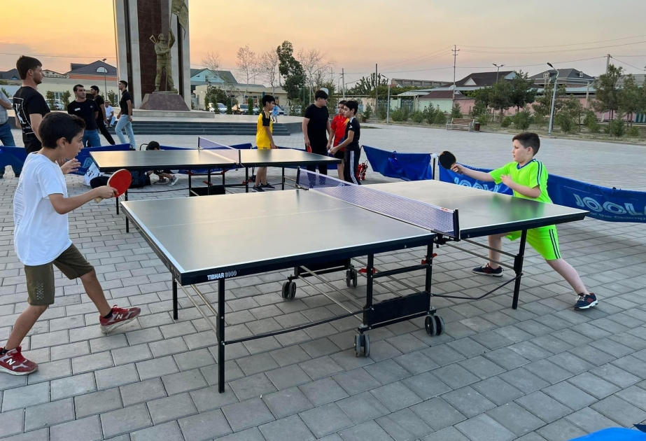 Şirvanda “Stolüstü tennis hamı üçün” adlı tədbir keçirilib