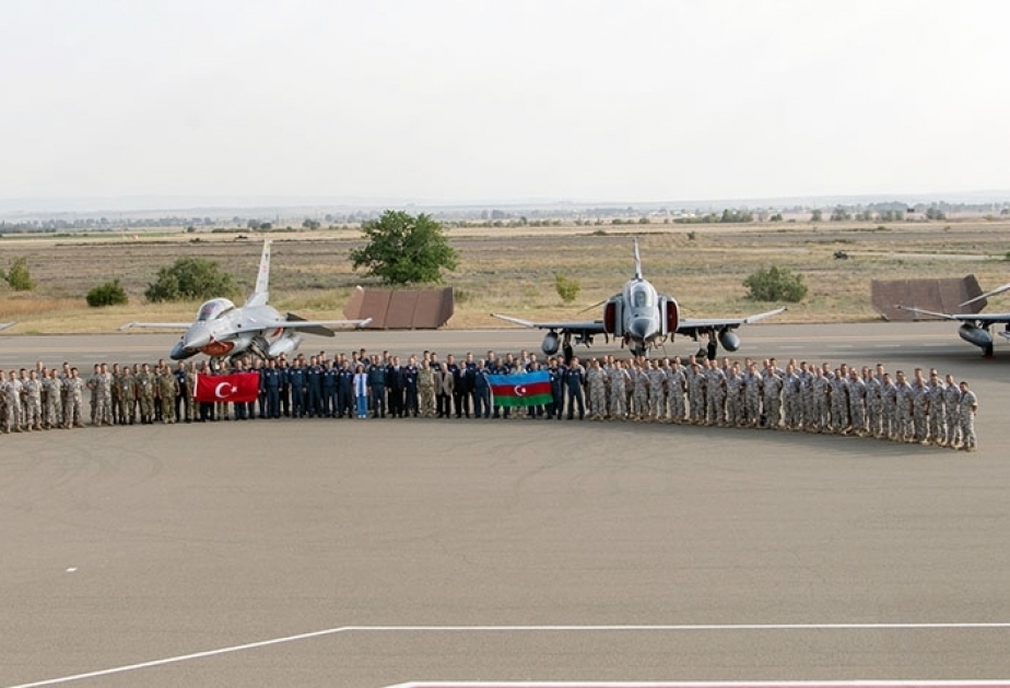 Opening ceremony of "TurAz Qartalı - 2022" exercises held, Defense Ministry VIDEO