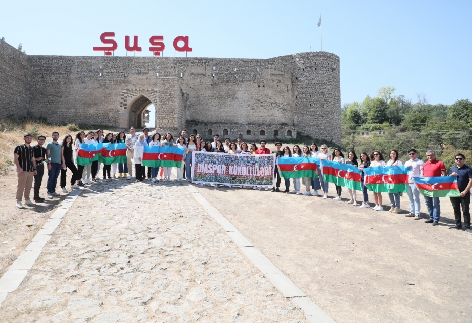 Finaliza el viaje de los voluntarios de la diáspora a Shusha