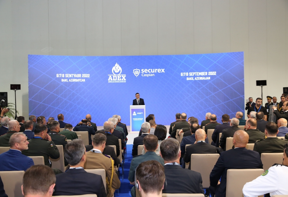В Баку прошла церемония открытия международных выставок ADEX и Securex Caspian ВИДЕО