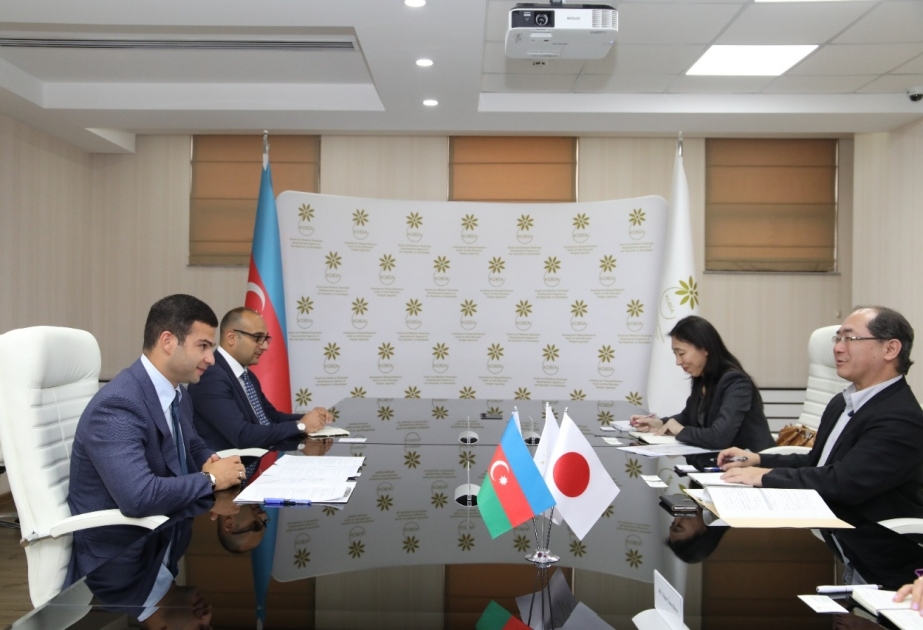 KOBİA və Yaponiyanın JICA təşkilatı gələcək birgə layihələri müzakirə edib