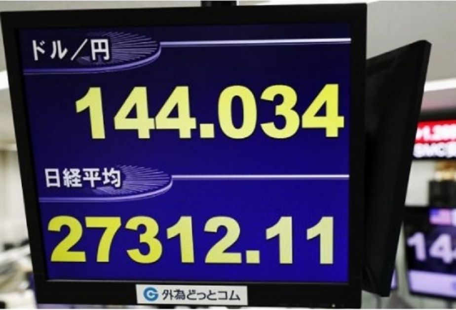 Japanese yen hits new 24-year low against greenback