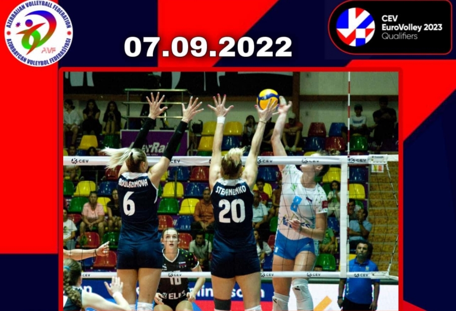 Qadın voleybolçulardan ibarət Azərbaycan millisi bu gün Sloveniya yığmasının qonağı olacaq