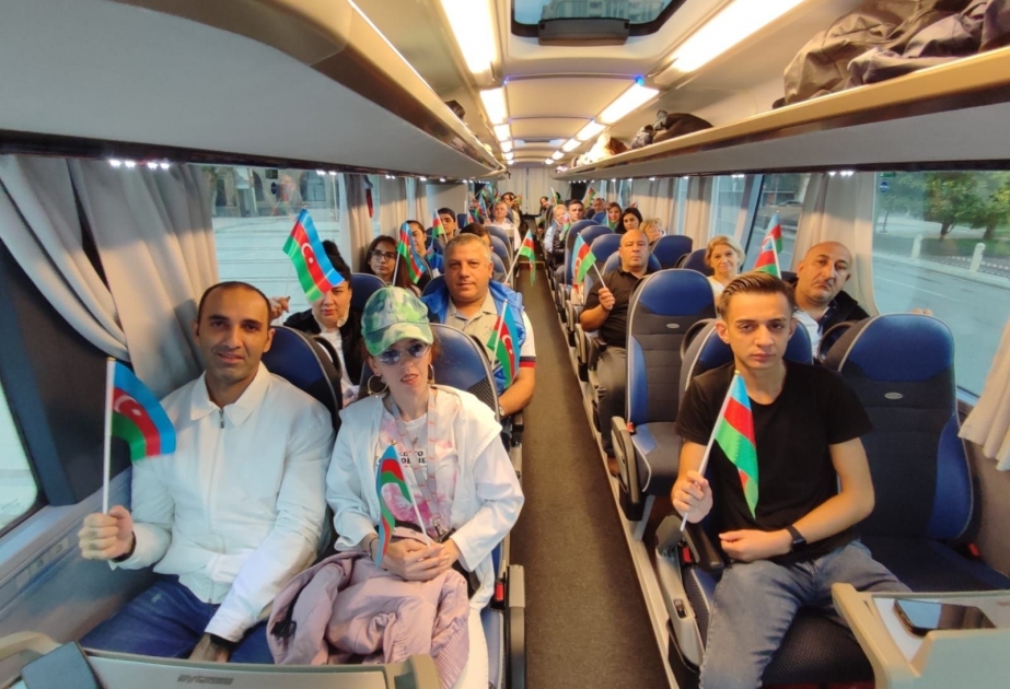 Ha comenzado otro viaje de la diáspora azerbaiyana a Shusha