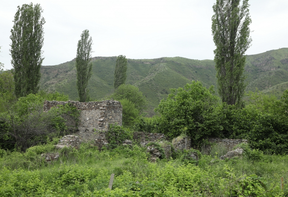 Dorf Häkäri in der Region Gubadli