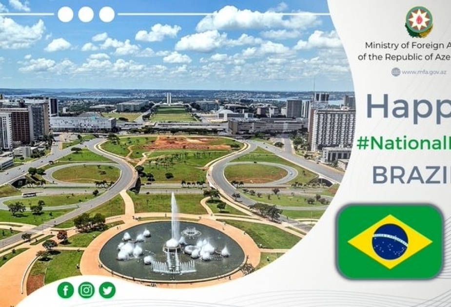 El Ministerio de Asuntos Exteriores de Azerbaiyán felicita a Brasil