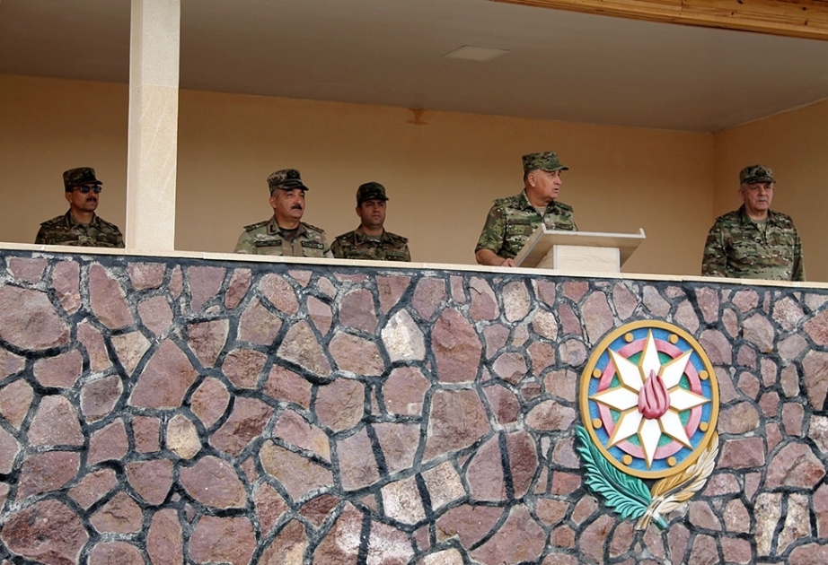 Chief of General Staff of Azerbaijan Army visits Land Forces