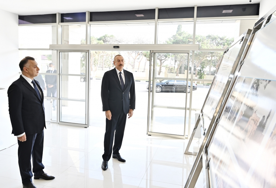 Präsident Ilham Aliyev weiht Tuberkulose-Sanatorium für Kinder und Jugendliche in Baku ein VIDEO