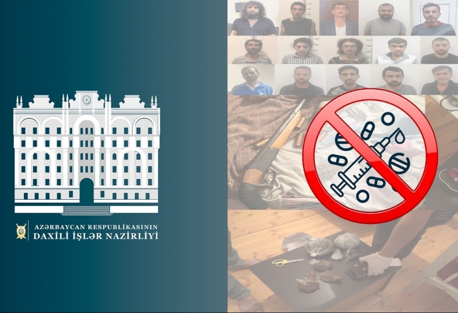 Sabunçu rayonunda keçirilmiş əməliyyatlar zamanı narkotiklərin qanunsuz dövriyyəsində şübhəli bilinən 23 nəfər saxlanılıb VİDEO
