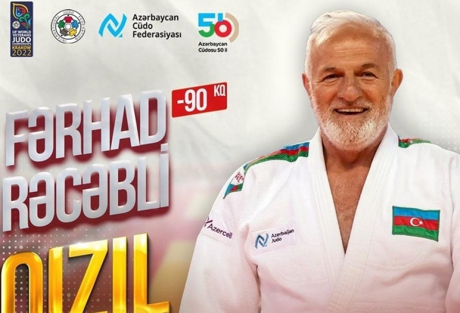 Veteran cüdoçumuz Fərhad Rəcəbli onuncu dəfə dünya çempionu olub