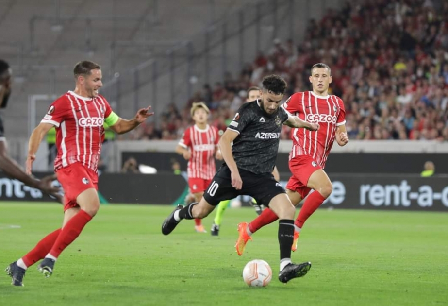 UEFA Avropa Liqası: “Frayburq” – “Qarabağ” oyununda birinci hissə başa çatıb
