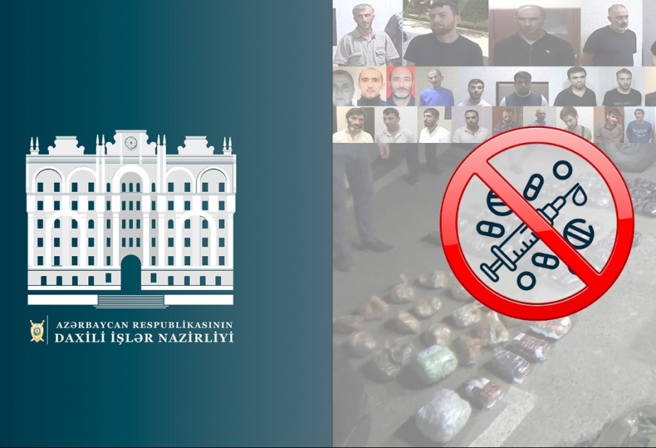 Paytaxt və bölgələrdə son 14 gündə 29 narkotacir tutulub, 120 kiloqram narkotik vasitə aşkarlanıb VİDEO