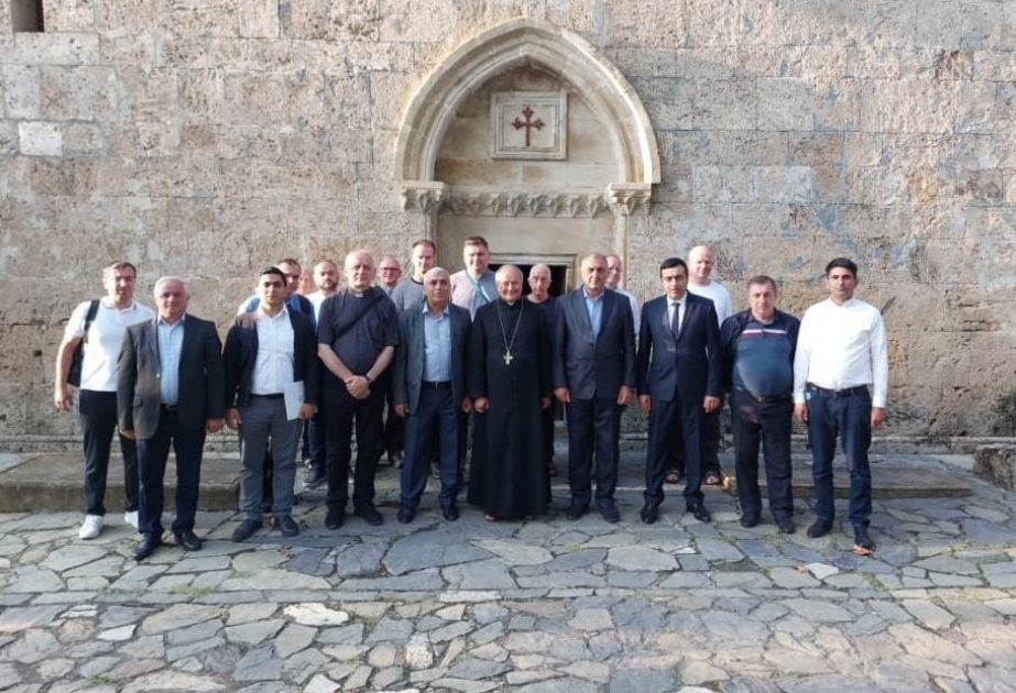 Una delegación encabezada por el Rector del Seminario Teológico de Varsovia visitó Gabala