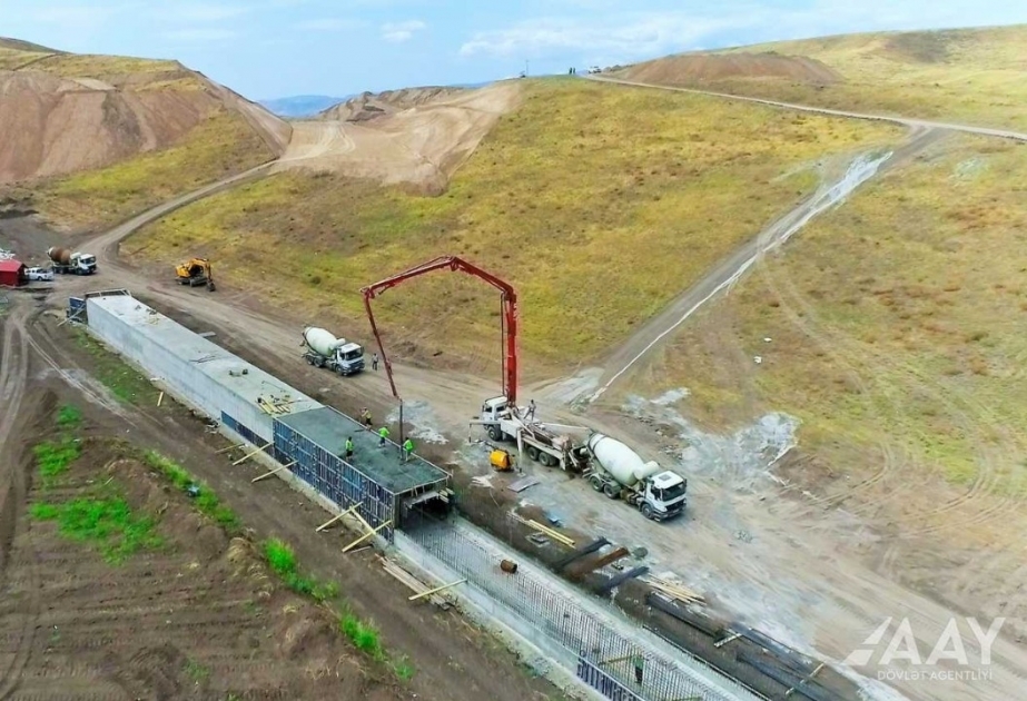 La construction de l'autoroute Fuzouli-Aghdam bat son plein