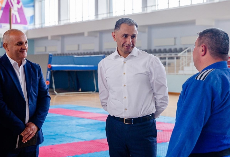 Cüdo Federasiyasının prezidenti regionlarda bu idman növünün daha da inkişaf etdirilməsi ilə bağlı müzakirələr aparıb