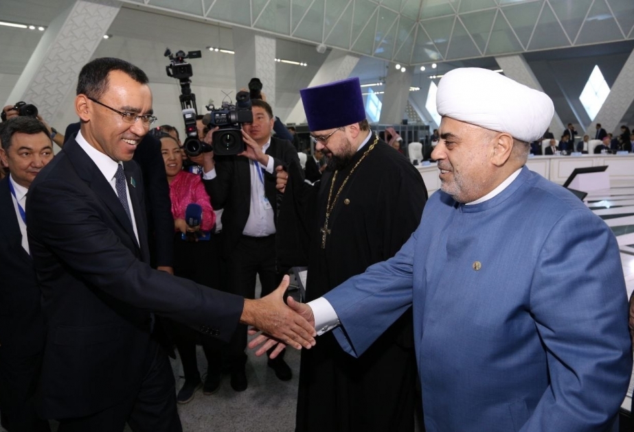 El Jeque de los Musulmanes del Cáucaso asiste a la 20ª sesión del Secretariado del 7º Congreso de Líderes de Religiones Mundiales y Tradicionales