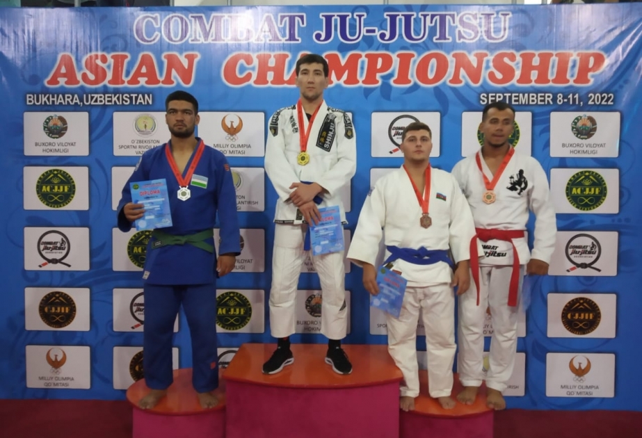 Azərbaycan idmançıları kombat ciu-citsu üzrə açıq Asiya çempionatında 3 medal qazanıblar