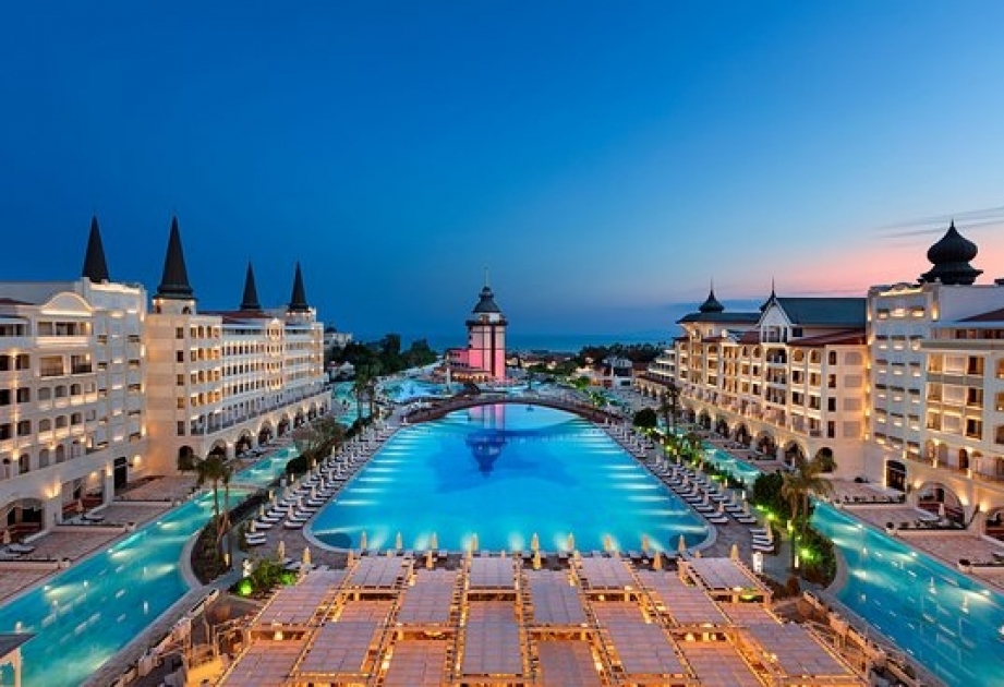 Turkish resort city of Antalya attracts tourists with uniquely designed luxury hotels