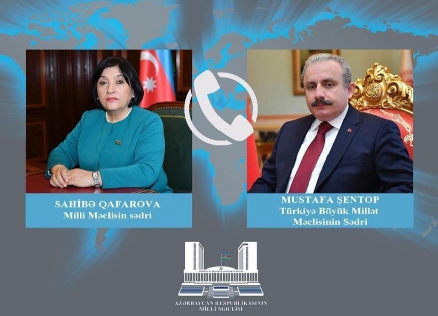 Presidentes de los Parlamentos de Türkiye y Azerbaiyán mantienen una conversación telefónica