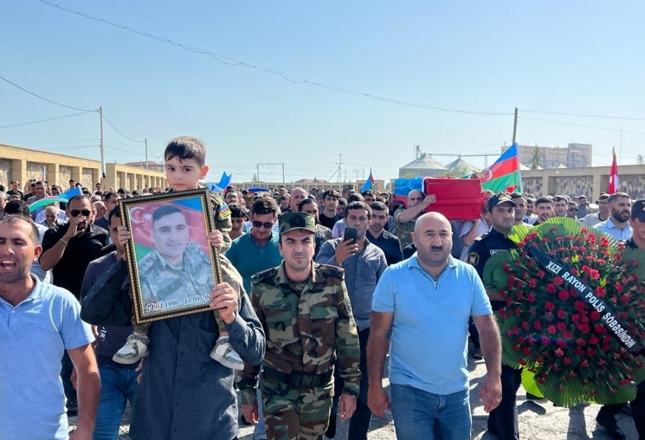 Шехид Салех Гурбанов похоронен в Хызы