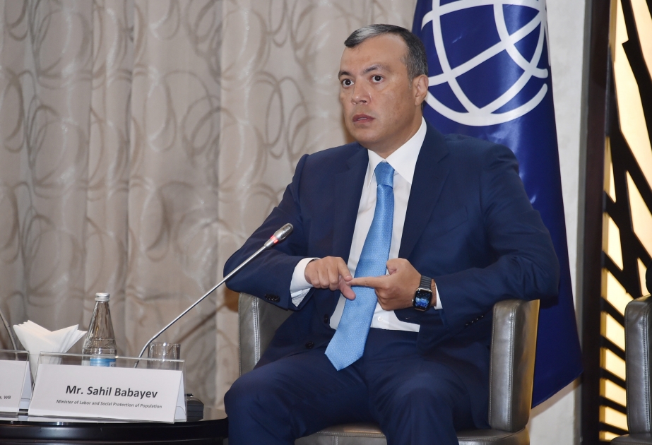 Sahil Babayev: Hazırda əhalinin 70 faizi iş qabiliyyətlidir
