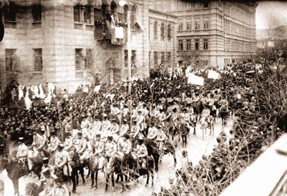 Se cumple el 104º aniversario de la liberación de Bakú por el Ejército Islámico del Cáucaso