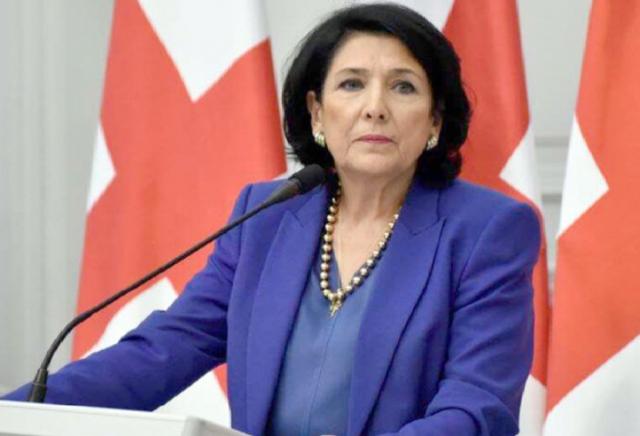 Gürcüstan Prezidenti Azərbaycan-Ermənistan sərhədində yaranmış gərgin vəziyyətə münasibət bildirib