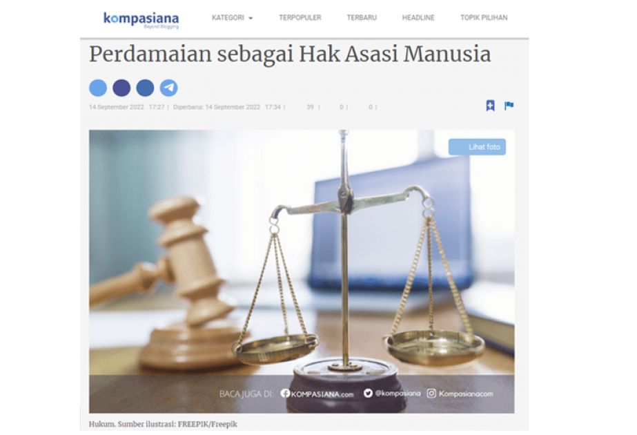 İndoneziya mediası Ermənistanın təxribatından yazıb